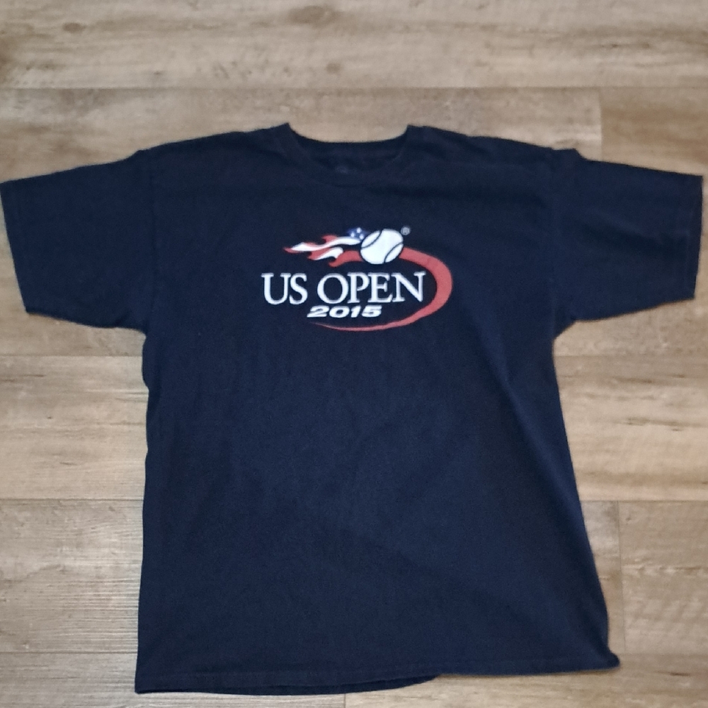 US Open 2015 Black T-Shirt